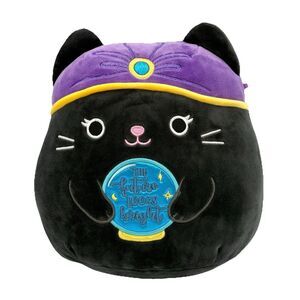 Squishmallows Bly Fortune Teller Black Cat Psychic Plush 9" KellyToy Halloween